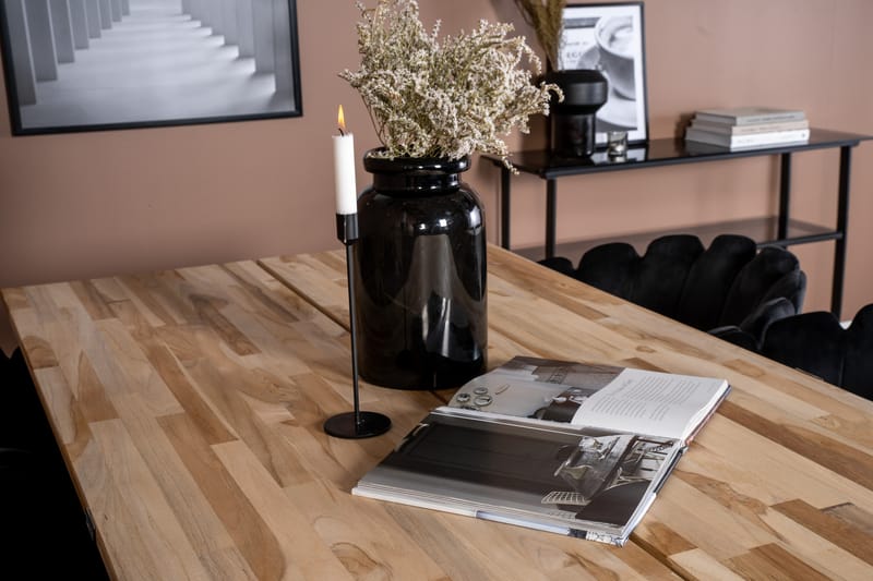 Matgrupp Laura med 6 Limhamn Matstolar Svart - Furniture Fashion - Möbler - Bord & matgrupp - Matgrupp