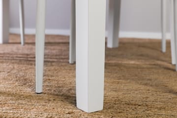 Matgrupp Lowisa Förlängningsbar 150 cm med 4 Fred Stol - Vit - Möbler - Bord & matgrupp - Matgrupp