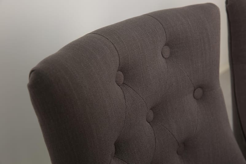 Matgrupp Lowisa Förlängningsbar 150 cm Oval + 6 Ophelia Stol - Grå|Vit - Möbler - Bord & matgrupp - Matgrupp