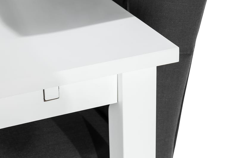 Matgrupp Octavia Förlängningsbar 180 cm med 6 Emmie Stol - Vit - Möbler - Bord & matgrupp - Matgrupp