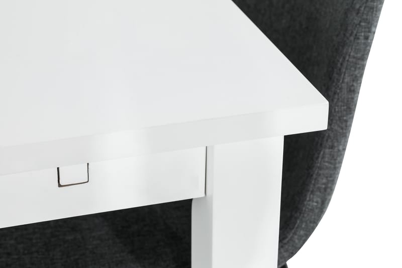 Matgrupp Octavia Förlängningsbar 180 cm med 6 Naira Stol - Svart|Grå - Möbler - Bord & matgrupp - Matgrupp