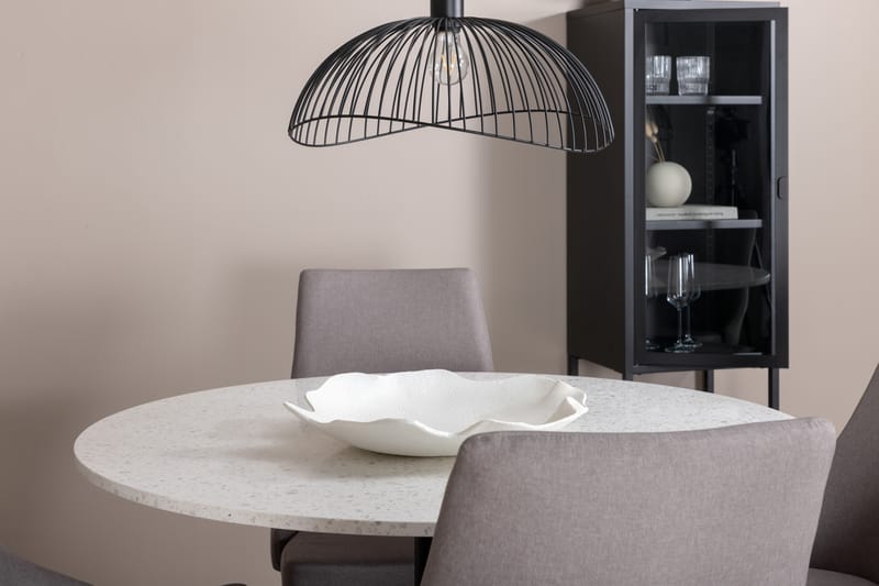 Matgrupp Razzia 106 cm Rund + 4 Ludde Matstolar - Möbler - Bord & matgrupp - Matgrupp