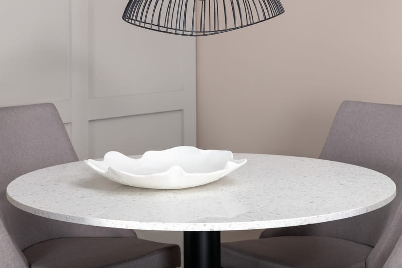 Matgrupp Razzia 106 cm Rund + 4 Ludde Matstolar - Möbler - Bord & matgrupp - Matgrupp