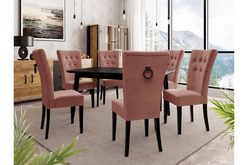 Matgrupp - Rosa - Möbler - Bord & matgrupp - Matgrupp