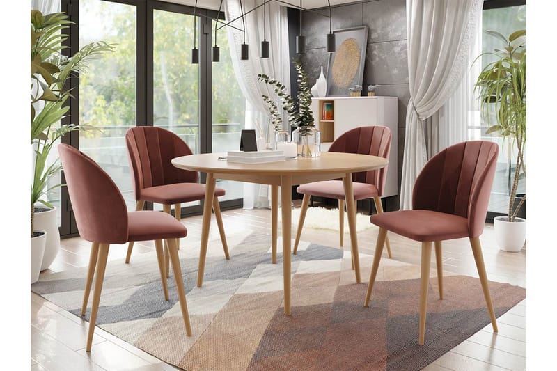 Matgrupp - Rosa - Möbler - Bord & matgrupp - Matgrupp