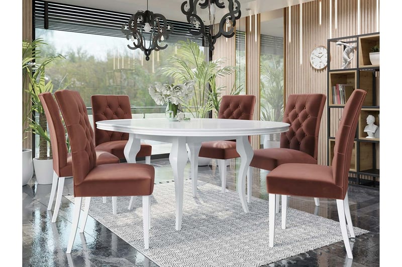 Matgrupp - Rosa - Möbler - Bord & matgrupp - Matgrupp