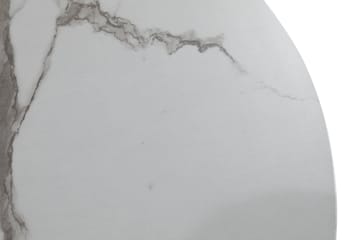 Matgrupp Severo 100 cm Rund med 4 Naira Stol - Vit|Svart - Möbler - Bord & matgrupp - Matgrupp