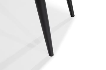 Matgrupp Steph 140 cm med 4 Naira Matstol - Svart - Möbler - Bord & matgrupp - Matgrupp