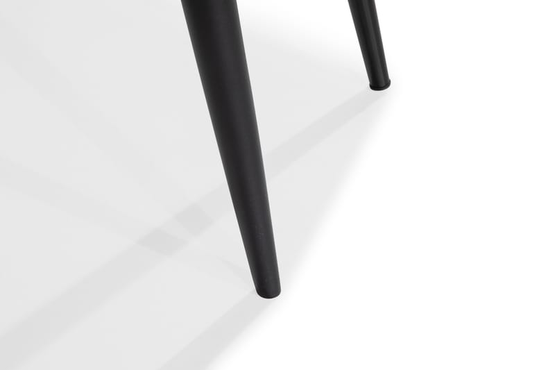 Matgrupp Steph 140 cm med 4 Naira Matstol - Svart - Möbler - Bord & matgrupp - Matgrupp