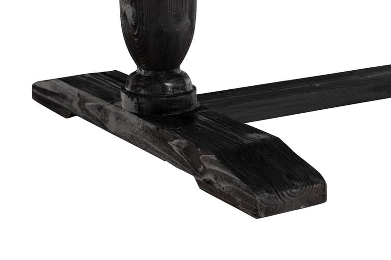 Matgrupp Suzon 200 cm inkl 6 Lossmen Stolar Sammet - Brun - Förvaring - Förvaringsmöbler - Sideboard & skänk