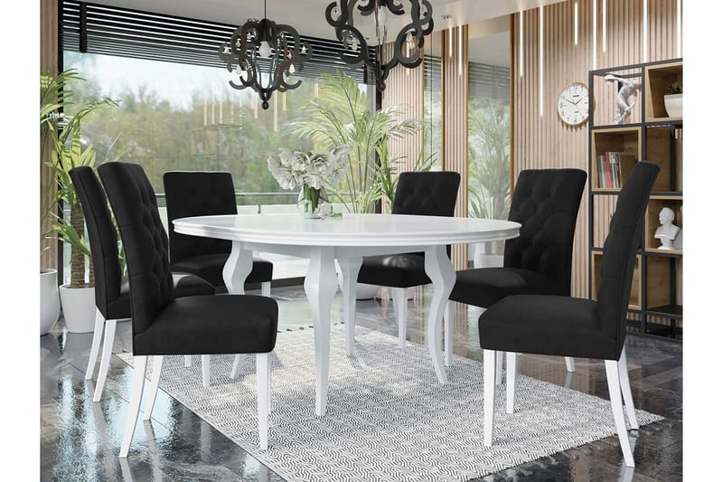 Matgrupp - Svart - Möbler - Bord & matgrupp - Matgrupp