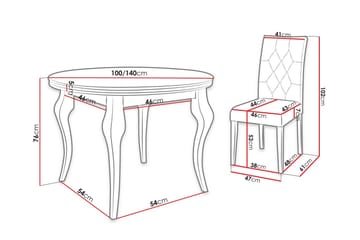 Matgrupp - Svart - Möbler - Bord & matgrupp - Matgrupp