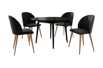 Matgrupp - Svart - Möbler - Bord & matgrupp - Matgrupp