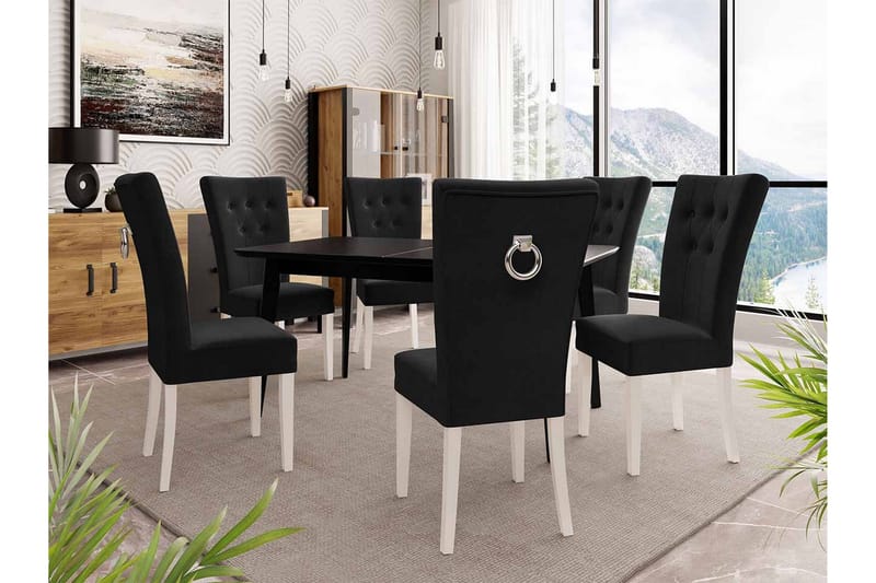 Matgrupp - Svart - Möbler - Bord & matgrupp - Matgrupp