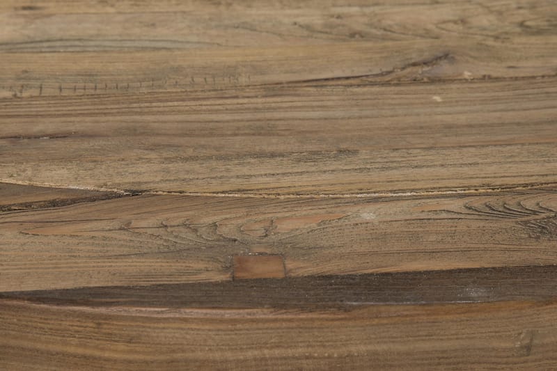 Matgrupp Yorkshire Ø150 cm Rund Vintage Natur/Vit/Beige - 4 st Ophelia Stolar - Möbler - Bord & matgrupp - Matgrupp