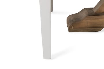 Matgrupp Yorkshire 150 cm Rund med 6 Emmie Stol - Vintage Alm|Grå|Vit - Möbler - Bord & matgrupp - Matgrupp