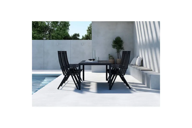 Matgrupp Mirko, Levanzo - 205x90x75 - Utemöbler & utemiljö - Utegrupp - Matgrupp utomhus