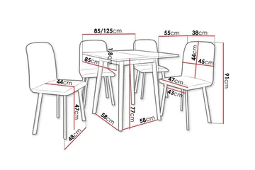 Narberth Matgrupp - Möbler - Bord & matgrupp - Matgrupp