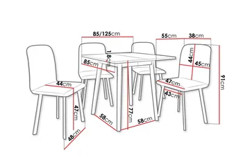 Narberth Matgrupp - Möbler - Bord & matgrupp - Matgrupp
