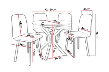 Narberth Matgrupp - Möbler - Bord & matgrupp - Matgrupp