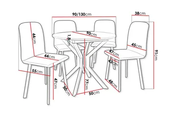Narberth Matgrupp - Möbler - Bord & matgrupp - Matgrupp