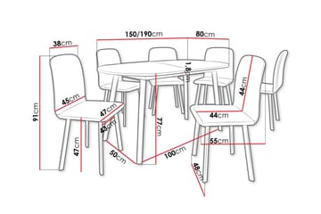 Narberth Matgrupp - Möbler - Bord & matgrupp - Matgrupp