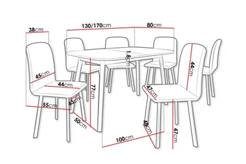 Narberth Matgrupp - Möbler - Bord & matgrupp - Matgrupp