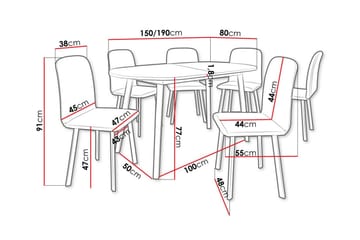 Narberth Matgrupp - Möbler - Bord & matgrupp - Matgrupp