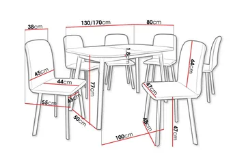 Narberth Matgrupp - Möbler - Bord & matgrupp - Matgrupp