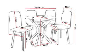 Narberth Matgrupp - Möbler - Bord & matgrupp - Matgrupp