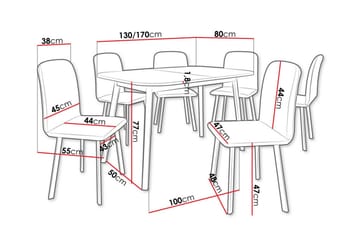 Narberth Matgrupp - Möbler - Bord & matgrupp - Matgrupp