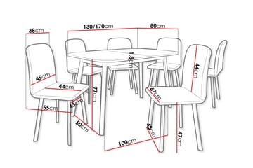 Narberth Matgrupp - Möbler - Bord & matgrupp - Matgrupp