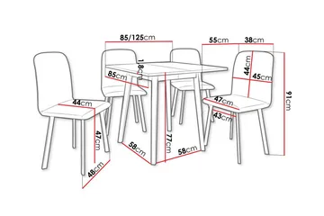 Narberth Matgrupp - Möbler - Bord & matgrupp - Matgrupp
