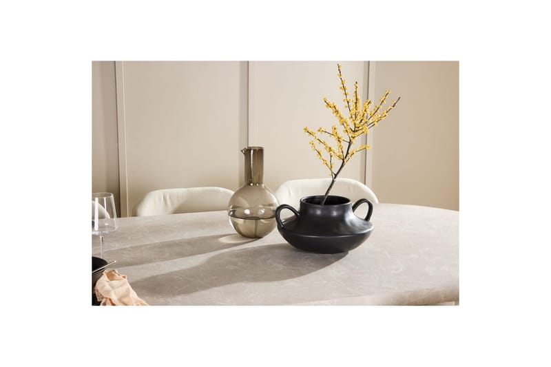 Matgrupp Narvik 100x200 cm Beige med 6st Lilja Stolar - Möbler - Bord & matgrupp - Matgrupp