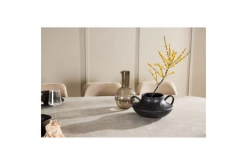 Matgrupp Narvik 100x200 cm Beige med 6st Night Stolar - Möbler - Bord & matgrupp - Matgrupp