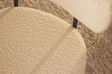 Noira Matbord 120 cm Massiv Valnöt Runt med 4st Gemmiano Mat - Brun - Möbler - Bord & matgrupp - Matgrupp