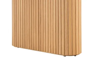 Noira Matbord 220 cm Massiv Ek med 6st Gemmiano Matstol - Natur - Möbler - Bord & matgrupp - Matgrupp