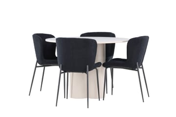 Beige/Svart
