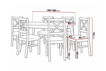 Patrickswell Matgrupp - Möbler - Bord & matgrupp - Matgrupp
