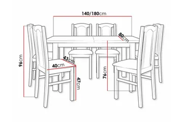 Patrickswell Matgrupp - Möbler - Bord & matgrupp - Matgrupp