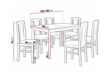 Patrickswell Matgrupp - Möbler - Bord & matgrupp - Matgrupp