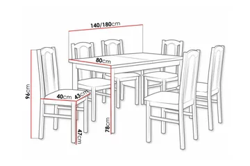 Patrickswell Matgrupp - Möbler - Bord & matgrupp - Matgrupp