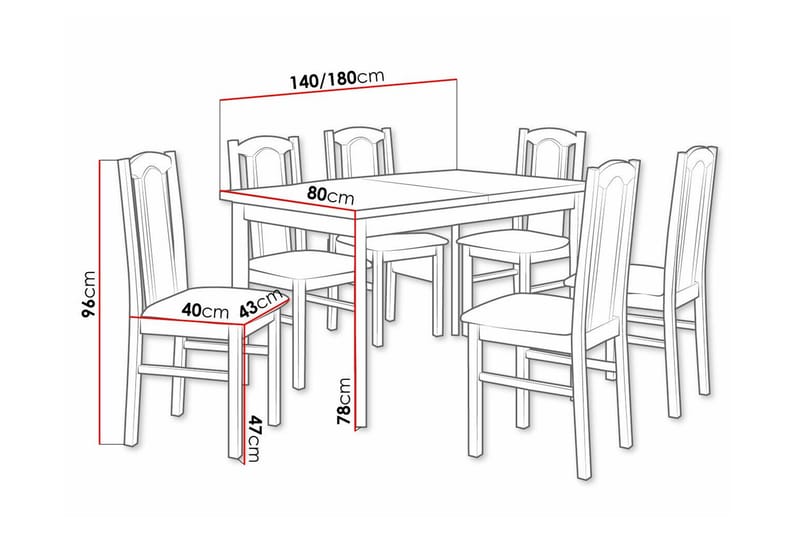 Patrickswell Matgrupp - Möbler - Bord & matgrupp - Matgrupp