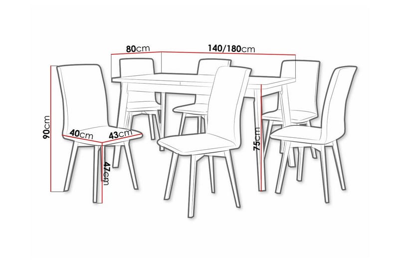 Patrickswell Matgrupp - Möbler - Bord & matgrupp - Matgrupp