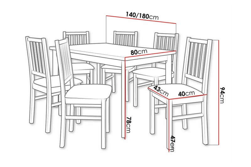 Patrickswell Matgrupp - Möbler - Bord & matgrupp - Matgrupp