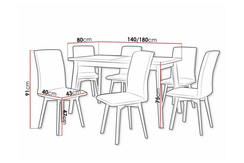 Patrickswell Matgrupp - Möbler - Bord & matgrupp - Matgrupp