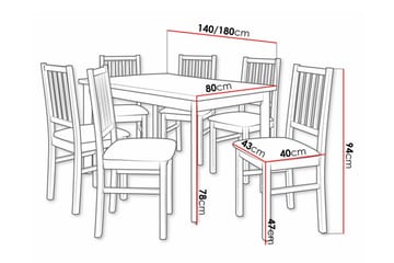 Patrickswell Matgrupp - Möbler - Bord & matgrupp - Matgrupp