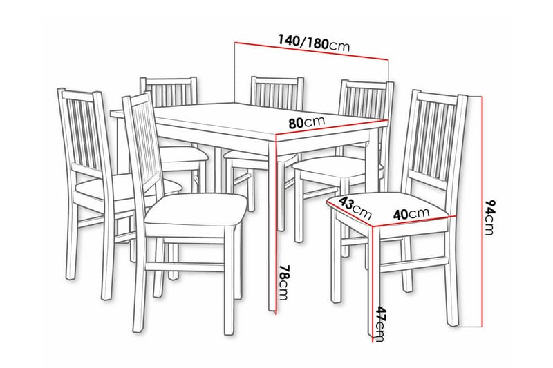 Patrickswell Matgrupp - Möbler - Bord & matgrupp - Matgrupp