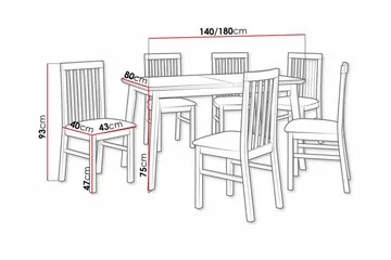 Patrickswell Matgrupp - Möbler - Bord & matgrupp - Matgrupp
