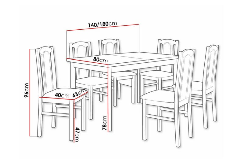 Patrickswell Matgrupp - Möbler - Bord & matgrupp - Matgrupp